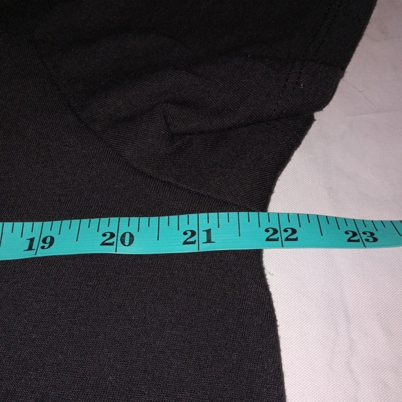 Torrid Slim Fit Black Instant Message Tshirt 0 - Picture 6 of 6